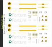 Fortum container x 2 (grön)